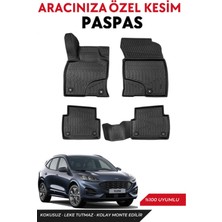 Ford Kuga 2021-2022-2023-2024-2025 Model Araca Özel Havuzlu Paspas Takım
