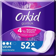 Orkid Extra Günlük Koruma Uzun 52'li Günlük Ped