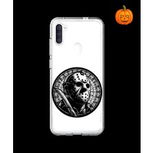 Dali Design Samsung Galaxy A11 Uyumlu Şeffaf Kılıf Horror 5 Tasarımlı