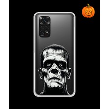Dali Design Xiaomi Redmi Note 11S Uyumlu Şeffaf Kılıf Horror 6 Tasarımlı