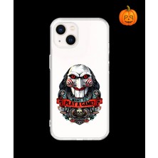 Dali Design iPhone 13 Mini Uyumlu Şeffaf Kılıf Horror 7 Tasarımlı