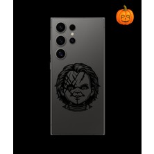 Dali Design Samsung Galaxy S24 Ultra Uyumlu Şeffaf Kılıf Horror 4 Tasarımlı