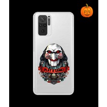 Dali Design Xiaomi Redmi Note 10S Uyumlu Şeffaf Kılıf Horror 7 Tasarımlı