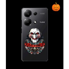 Dali Design Xiaomi Redmi Note 13 Pro Uyumlu Şeffaf Kılıf Horror 7 Tasarımlı