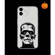 Dali Design iPhone 12 Mini Uyumlu Şeffaf Kılıf Horror 6 Tasarımlı