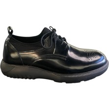 LFR-073 Facma Streçli Merdane Ayakkabı Siyah