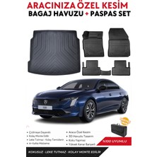Peugeot 508 2020 Model Bagaj Havuzu+Paspas Full Takım+Hediyeli