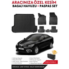 Renault Fluence 2016 Model Bagaj Havuzu+Paspas Full Takım+Hediyeli