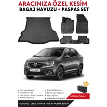Renault Symbol 2021 Model Bagaj Havuzu+Paspas Full Takım+Hediyeli
