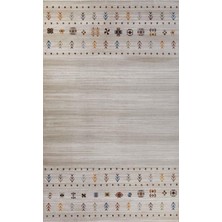 Gabardin Halı 7/24 Serisi 1127 Kemik Salon Oturma Yatak Odası Halısı