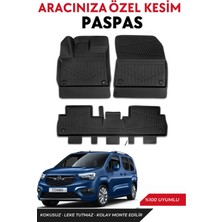 Opel Combo 2025 Model Araca Özel Havuzlu Paspas Takım