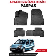 Citroen Nemo 2007-2008-2009-2010-2011-2012 Model Araca Özel Havuzlu Paspas Takım