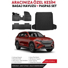 Togg T10X 2024-2025 Model Bagaj Havuzu+Paspas Full Takım+Hediyeli