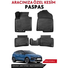 Hyundai Bayon 2022 Model Araca Özel Havuzlu Paspas Takım