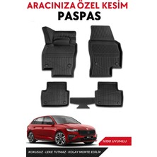 Skoda Scala 2021 Model Araca Özel Havuzlu Paspas Takım