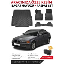 Bmw 3 Serisi E46 2002 Model Bagaj Havuzu+Paspas Full Takım+Hediyeli