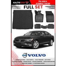 Volvo S90 2017-2018-2019-2020-2021 Model Bagaj Havuzu+Paspas Takımı Full Set