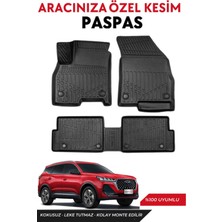 Chery Tiggo 7 Pro Max 2024-2025 Model Araca Özel Havuzlu Paspas Takım
