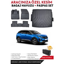Peugeot 3008 2023 Model Üst Bagaj Havuzu+Paspas Full Takım+Hediyeli