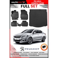 Peugeot 301 2016 Model Bagaj Havuzu+Paspas Takımı Full Set+Hediyeli