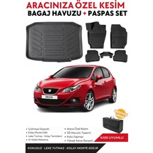 Seat Ibiza Hatchback 2010 Model Bagaj Havuzu+Paspas Full Takım+Hediyeli