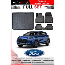 Ford Puma 2021-2022-2023-2024-2025 Model Alt Bagaj Havuzu+Paspas Takımı Full Set
