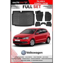 Volkswagen Polo 6r 2013-2014-2015-2016 Model Alt Bagaj Havuzu+Paspas Takımı Full Set