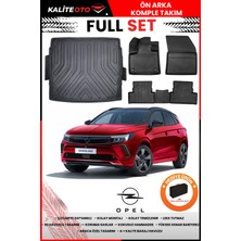 Opel Grandland 2021 Model Üst Bagaj Havuzu+Paspas Takımı Full Set+Hediyeli