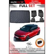 Opel Corsa F 2025 Model Bagaj Havuzu+Paspas Takımı Full Set+Hediyeli