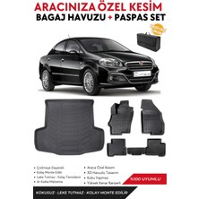 Fiat Linea 2015-2016-2017-2018 Model Bagaj Havuzu+Paspas Full Takım+Hediyeli