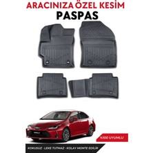 Toyota Corolla 2023 Model Araca Özel Havuzlu Paspas Takım