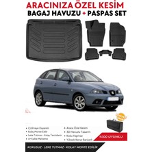 Seat Ibiza 2004 Model Bagaj Havuzu+Paspas Full Takım+Hediyeli