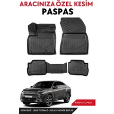 Citroen C4X Elektrikli 2024-2025 Model Araca Özel Havuzlu Paspas Takım