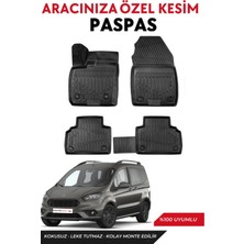 Ford Courier 2016 Model Araca Özel Havuzlu Paspas Takım