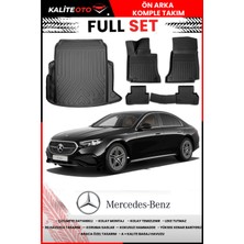 Mercedes E Serisi W214 2025 Model Bagaj Havuzu+Paspas Takımı Full Set
