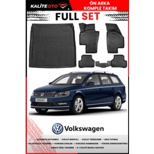 Volkswagen Passat B7 Variant 2011 Model Bagaj Havuzu+Paspas Takımı Full Set