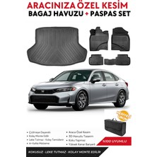 Honda Civic Sedan 2024 Model Bagaj Havuzu+Paspas Full Takım+Hediyeli