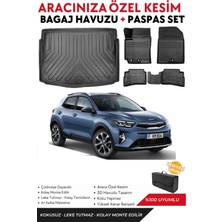 Kia Stonic 2023 Model Bagaj Havuzu+Paspas Full Takım+Hediyeli
