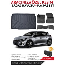 Peugeot 208 Elektrikli 2025 Model Bagaj Havuzu+Paspas Full Takım+Hediyeli