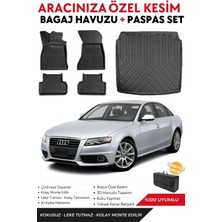 Audi A4 2015 Model Bagaj Havuzu+Paspas Full Takım+Hediyeli