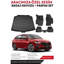 Skoda Scala 2020 Model Bagaj Havuzu+Paspas Full Takım+Hediyeli