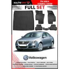 Volkswagen Passat B6 2006 Model Bagaj Havuzu+Paspas Takımı Full Set