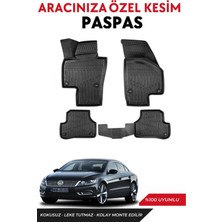 Volkswagen Passat cc 2008-2009-2010-2011-2012 Model Araca Özel Havuzlu Paspas Takım