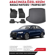 Audi A3 Sedan 2016 Model Bagaj Havuzu+Paspas Takımı Full Takım