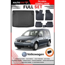 Volkswagen Caddy 2007 Model Bagaj Havuzu+Paspas Takımı Full Set+Hediyeli