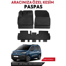 Fiat Doblo Maxi 2013 Model Araca Özel Havuzlu Paspas Takım