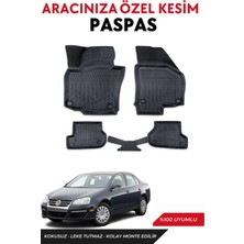 Volkswagen Jetta 2007 Model Araca Özel Havuzlu Paspas Takım