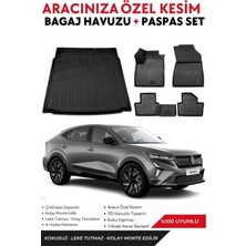 Renault Rafale 2024-2025 Model Bagaj Havuzu+Paspas Takımı Full Takım