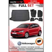 Volkswagen Polo 6r 2010 Model Üst Bagaj Havuzu+Paspas Takımı Full Set+Hediyeli