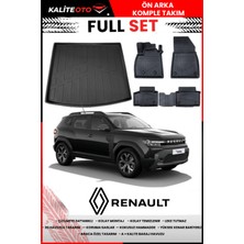 Renault Duster Eco G 2024 Model Bagaj Havuzu+Paspas Takımı Full Set